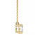 Diamond Solitaire Pendant Necklace (1/2 ct. t.w.) in 14k White or Yellow Gold, 16" + 2" extender