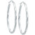 Oval Twist Small Hoop Earrings, 15mm, Created for Macy's