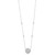 EFFY® Diamond Cluster 18" Pendant Necklace (1/2 ct. t.w.) in 14k White Gold