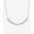 Diamond Curved Bar 18" Collar Necklace (1/10 ct. t.w.) in Sterling Silver