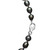 Cultured Baroque Black Tahitian Pearl (7-11mm) 17-18" Collar Necklace
