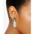 Charcoal Jade & Black Spinel Drop Earrings in Sterling Silver (Also in Green Jade & Prasiolite)