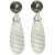 Charcoal Jade & Black Spinel Drop Earrings in Sterling Silver (Also in Green Jade & Prasiolite)