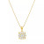 Diamond Halo 18" Pendant Necklace (3/4 ct. t.w.) in 14k White, Yellow or Rose Gold