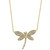 EFFY® Diamond Dragonfly 18" Pendant Necklace (3/4 ct. t.w.) in 14k Gold