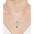 Gemstone & Diamond (1/5 ct. t.w.) Layered 18" Pendant Necklace