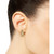 Croissant-Style Small Hoop Earrings in 14k Gold