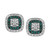 Diamond Multicolor Stud Earrings (1/4 ct. t.w.) in Sterling Silver