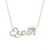 Diamond "Queen" 20" Pendant Necklace (1/6 ct. t.w.) in 14k Gold, Created for Macy's