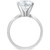 Diamond (3 ct. t.w.) Solitaire Engagement Ring in 14K White Gold