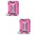 Pink Topaz (4 ct. t.w.) Stud Earrings in 14K Yellow Gold or 14K White Gold
