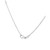 Certified Diamond Circle Pendant Necklace (2 ct. t.w.) in 14k White Gold, 16" + 2" extender