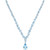 Blue Topaz Statement Necklace (30 ct. t.w.) in Sterling Silver