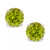 Peridot (1 ct. t.w.) Stud Earrings in 14K White or Yellow Gold
