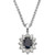 EFFY® Sapphire (2-7/8 ct. t.w.) & Diamond (1-3/8 ct. t.w.) 18" Pendant Necklace in 14k White Gold