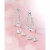 Diamond Halo Two-Level Stud Earrings (1 ct. t.w.) in 14k White, Yellow or Rose Gold