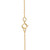 Children's Princess Heart & Crown 15" Pendant Necklace in 14k Yellow and Rose Gold