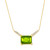 Peridot (4-1/2 ct. t.w.) & Diamond (1/8 ct. t.w.) 16" Pendant Necklace in 14k Gold