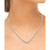 Diamond Graduated All-Around 18" Tennis Necklace (5 ct. t.w.) in 14k White Gold