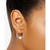 Cultured Freshwater Pearl (7mm) Hoop Earrings in Sterling Silver