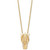 Diamond Mushu Dragon Pendant Necklace (1/10 ct. t.w.) in 14k Gold, 16" + 2" extender