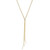 Tassel Lariat Long Necklace in 14k Gold-Plated Sterling Silver