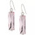 Crystal Rectangle Drop Earrings in Sterling Silver, Created for Macy's