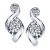 Proud Mom Diamond Swirl Stud Earrings (1/4 ct. t.w.) in 14k Gold or White Gold