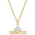 Children's Princess Tiara 15" Pendant Necklace in 14k Gold