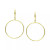Circle Dangle Hoop Drop Earrings, Created for Macy's