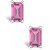 Pink Topaz (3/4 ct. t.w.) Stud Earrings in 14K White Gold or 14K Yellow Gold
