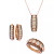 Chocolate Diamond® & Nude Diamond™ Triple Row Jewelry Collection