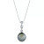 Cultured Tahitian Pearl (10mm) & Diamond Accent 18" Pendant Necklace in 14k White Gold (Also in Cultured Freshwater Pearl & Cultured Golden South Sea Pearl)
