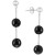 EFFY® Onyx Bead Chain Drop Earrings in Sterling Silver (Also available in Lapis)