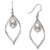 Peacock Black Cultured Freshwater Pearl (8-1/2mm) Orbital Drop Earrings in Sterling Silver (Also in White & Pink Cultured Freshwater Pearl), Created for Macy's