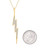Diamond Lightening Bolt 20" Pendant Necklace (1/10 ct. t.w.) in 14k Gold, Created for Macy's