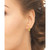 Black Spinel Multi-Hoop Earrings (1/5 ct. t.w.) in 14k Gold-Plated Sterling Silver