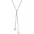 Cultured Freshwater Pearl (9-1/2mm) 36" Adjustable Lariat Necklace  in Sterling Silver