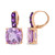 Pink Amethyst (15-1/2 ct. t.w.) Drop Earrings in 18k Rose Gold over Sterling Silver