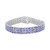 EFFY® Tanzanite Triple Row Bracelet (17-5/8 ct.t.w.) in Sterling Silver