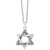 EFFY® Men's Textured Star Pendant Necklace in Sterling Silver