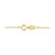 Cultured Freshwater Pearl (8-9mm) Infinity 18" Lariat Necklace in 18k Gold-Plated Sterling Silver