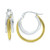 Small Two-Tone Triple Hoop Earrings, 17mm, Created for Macy's