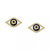 EFFY® Sapphire (1/6 ct. t.w.) & Diamond (1/5 ct. t.w.) Evil Eye Stud Earrings