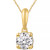 Diamond Solitaire 18" Pendant Necklace (1/5 ct. t.w.) in 14k White, Yellow or Rose Gold