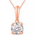 Diamond Solitaire 18" Pendant Necklace (1/5 ct. t.w.) in 14k White, Yellow or Rose Gold
