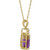Ametrine (5-1/2 ct. t.w.) & Diamond (1/8 ct. t.w.) 18" Pendant Necklace in 14k Gold