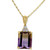 Ametrine (5-1/2 ct. t.w.) & Diamond (1/8 ct. t.w.) 18" Pendant Necklace in 14k Gold