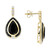 EFFY® Onyx & Diamond (1 ct. t.w.) Drop Earrings in 14k Gold