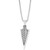 EFFY® Men's Arrow 22" Pendant Necklace in Sterling Silver